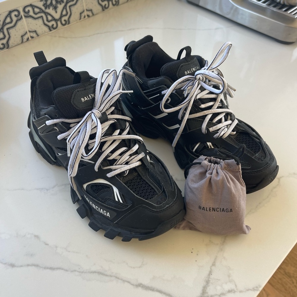 Balenciaga Light-Up Track Sneakers - Picture 4 of 5